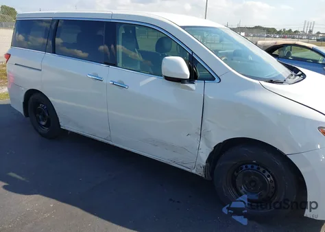 2012 Nissan Quest S z USA, uszkodzony, nr VIN JN8AE2KP7C9031973